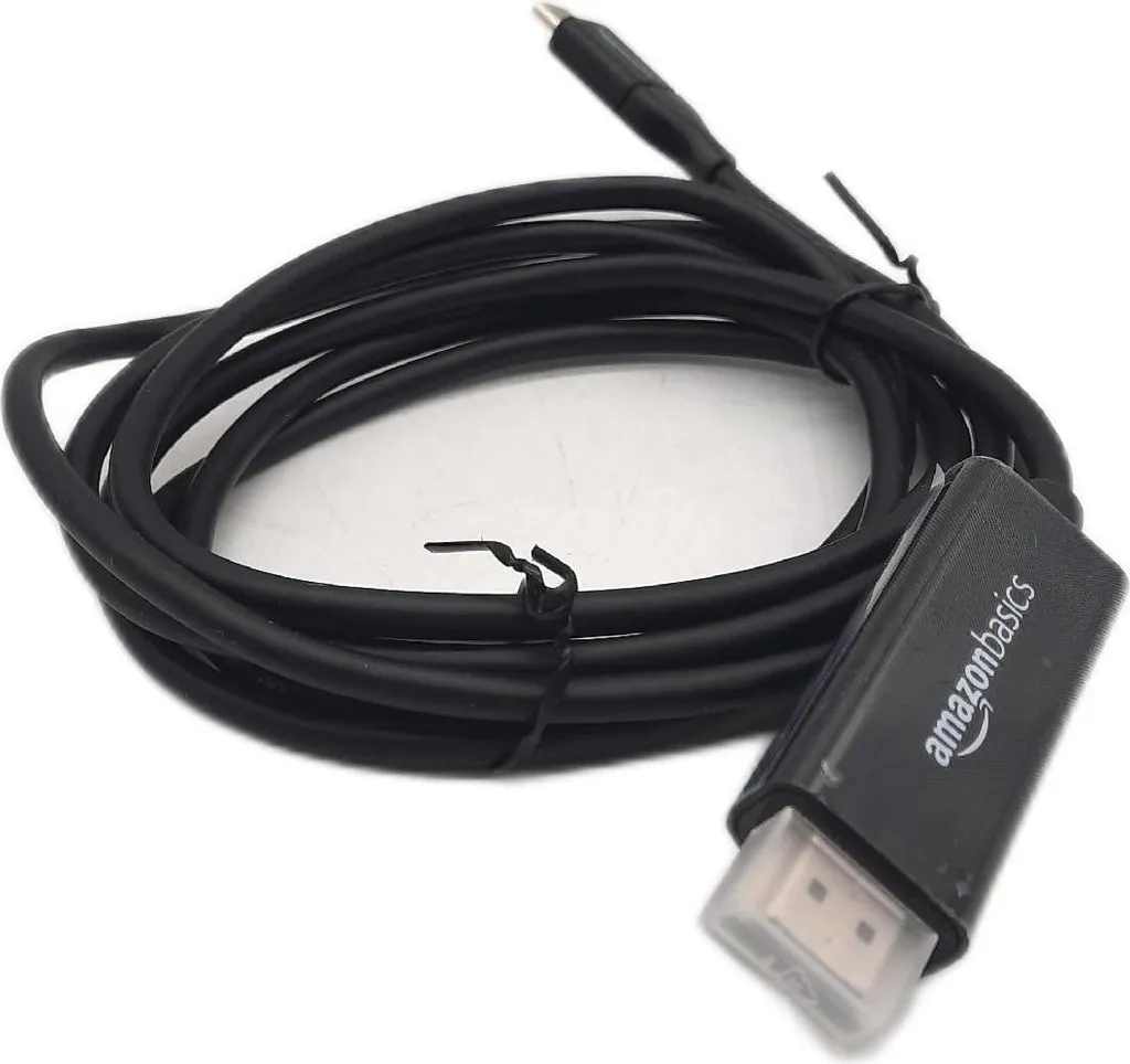 Câble HDMI vers USB-C 4K Haute Résolution Adaptateur Thunderbolt 3 Noir - 5