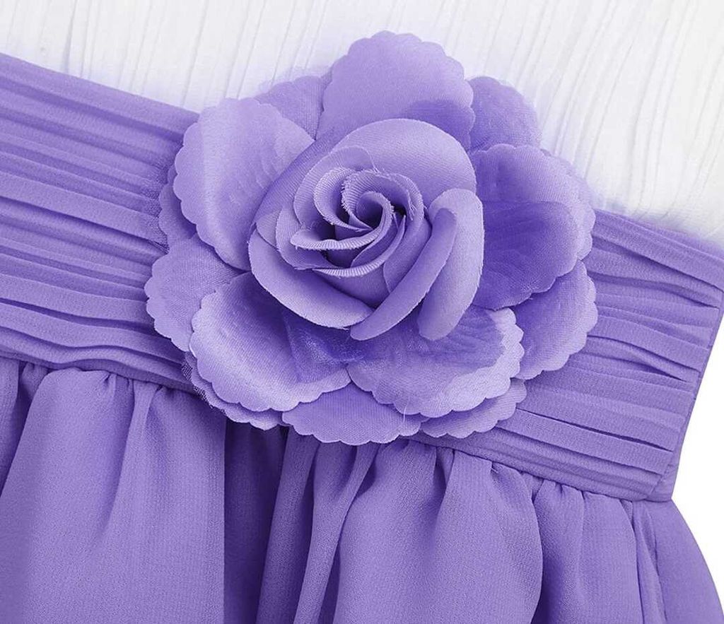 Mädchen Prinzessin Kleid Gr. 116 Cm Blumenmädchenkleider Produktbild 5