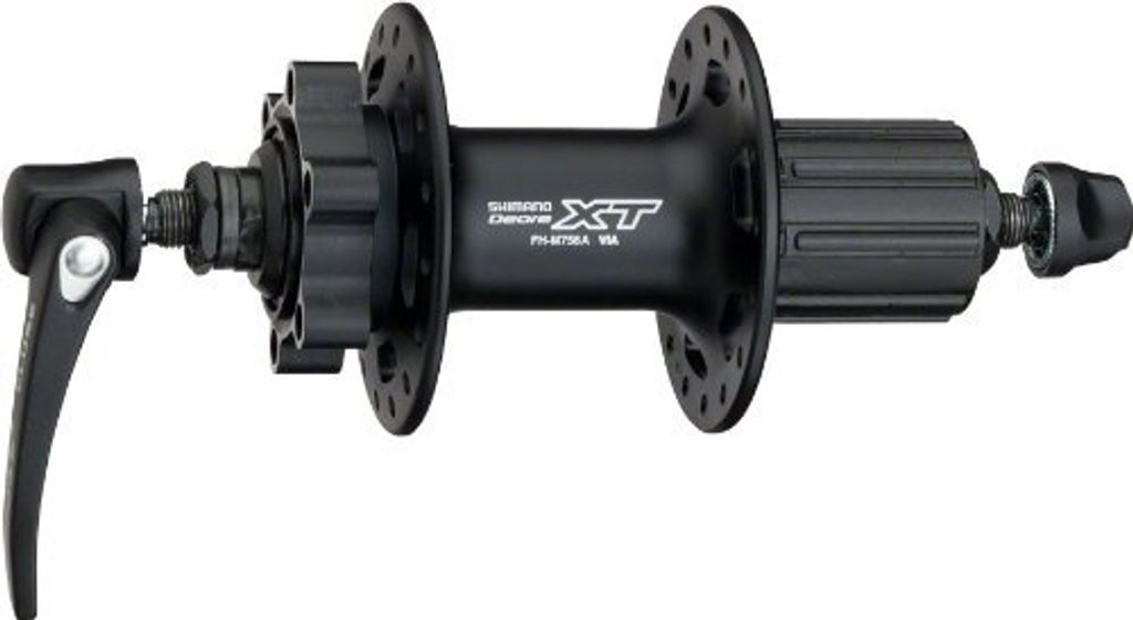 SHIMANO Kassetten-H.R.-Nabe "Deore XT" FH-M756, 8-/9-fa Produktbild 