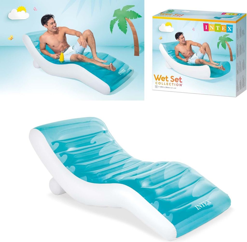 INTEX Luftmatratze Rockin 188 x 99 cm, Lounge Produktbild 15