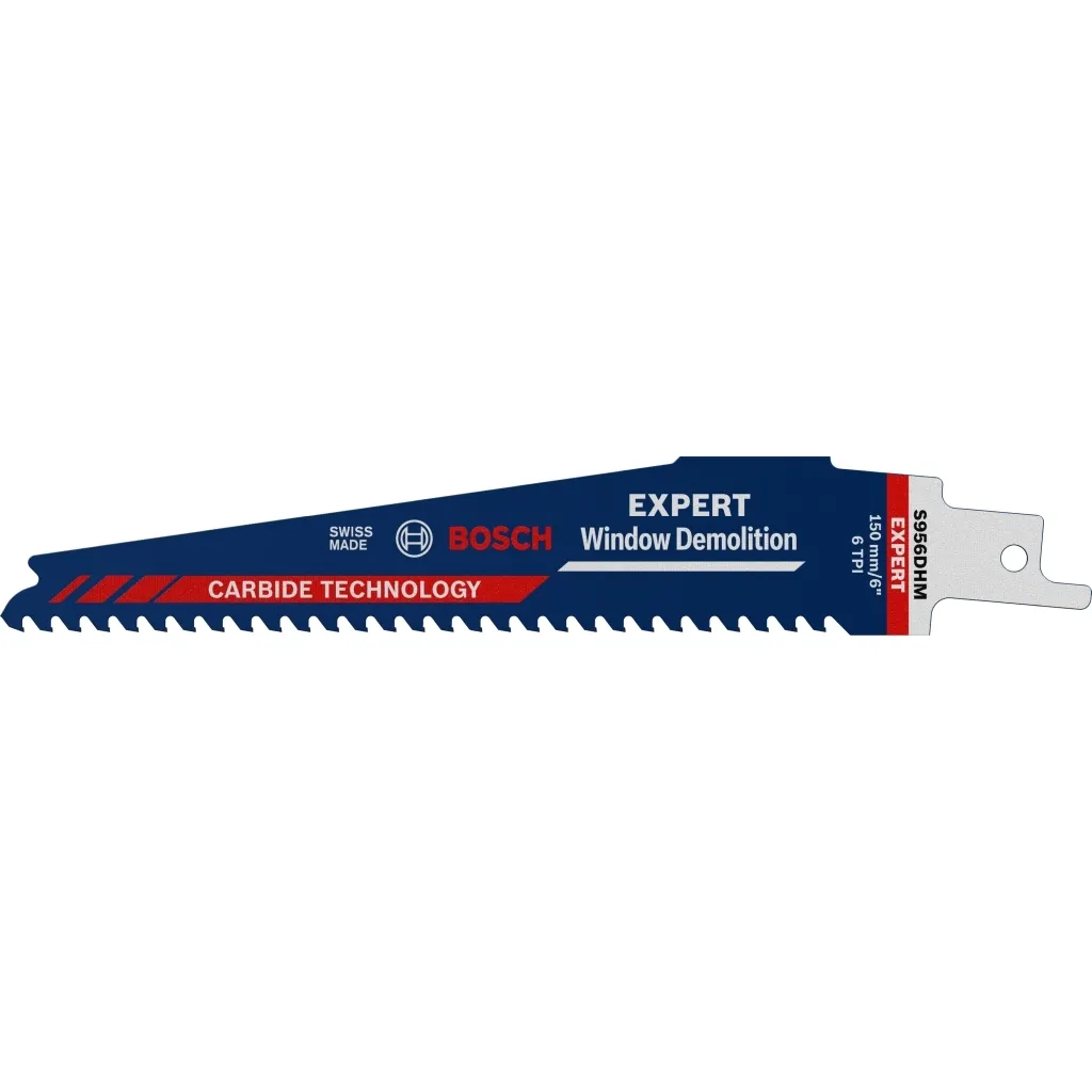 Lama Bosch S 956 DHM 150mm Expert: Demolizione Infissi e Metallo