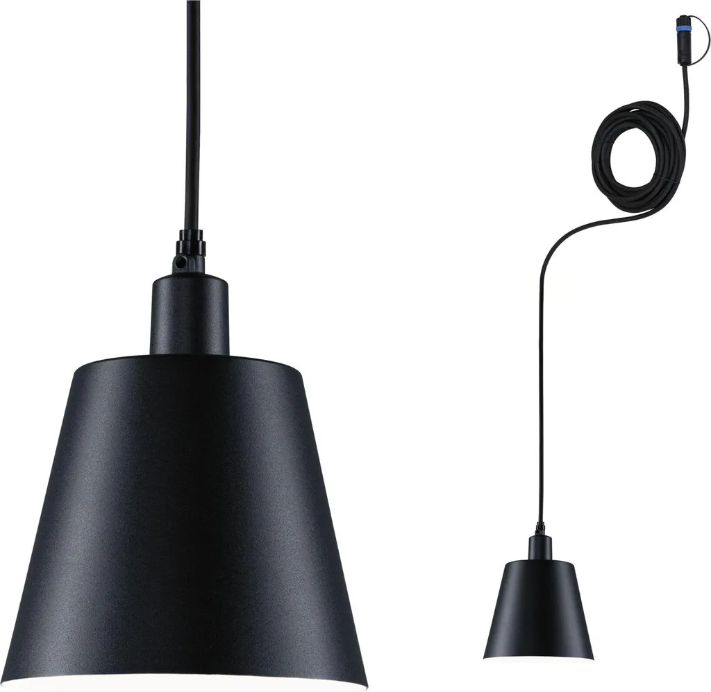 Paulmann Plug & Shine Kofia: Lampada a Sospensione Esterna IP44