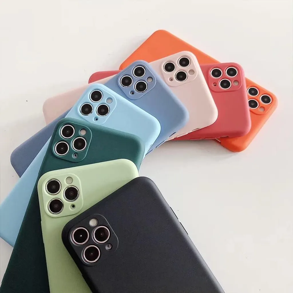 Coque silicone iPhone 13 Pro Max : pack de 9 protections multicolores - 6