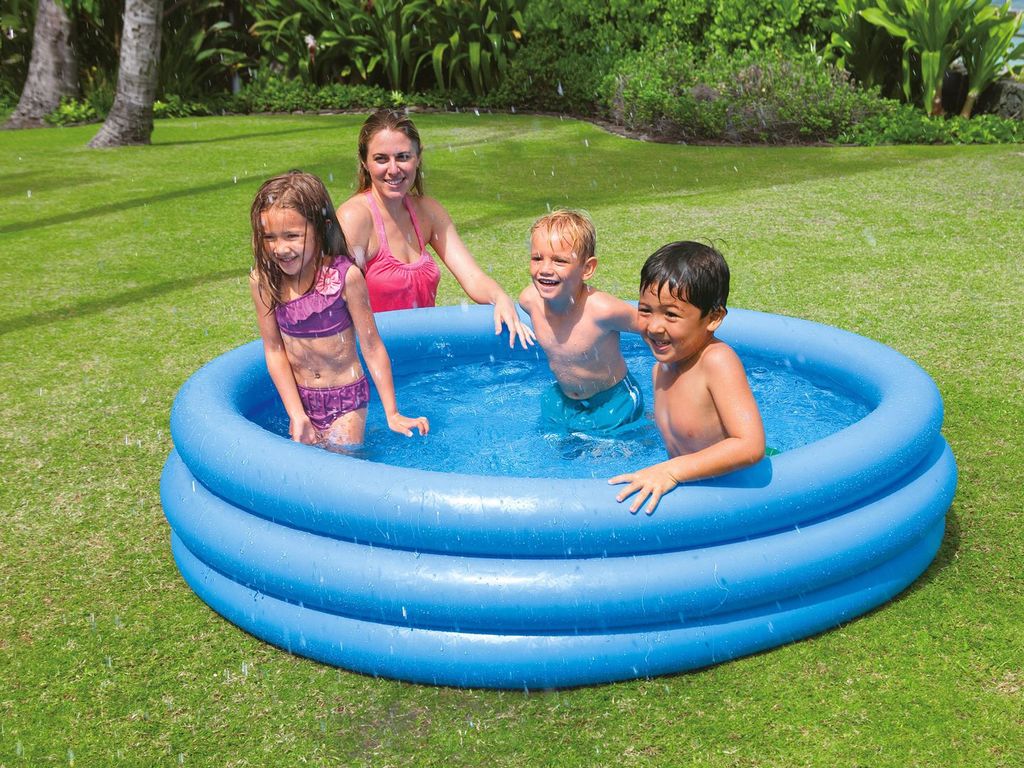 Piscine gonflable carrée Bleu - Intex - Jeux - Jouets Piscine gonflable carrée Bleu - Intex - Jeux - Jouets