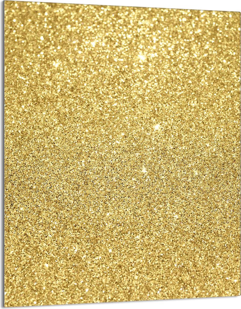 Herdabdeckplatte 40x52 Glaskeramikkochfeld Abdeckung Spritzschutz Glasplatte Deko Schneidebrett, Golden Sand