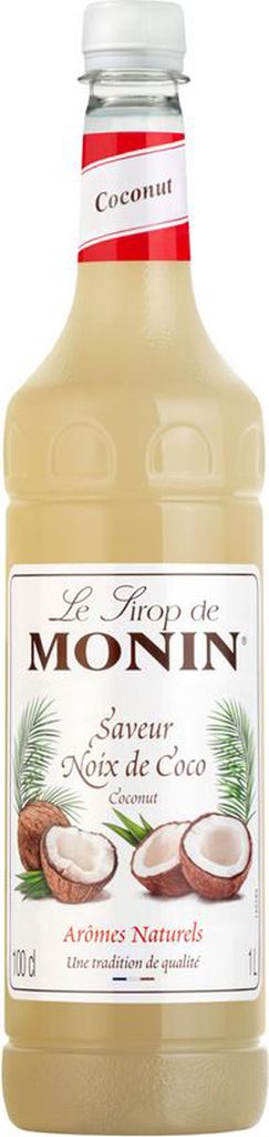 Monin Profi Sirup in der Geschmacksrichtung Cocos PET Produktbild 