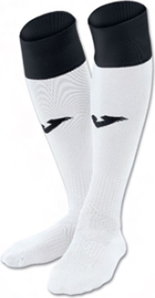 Joma Stutzenstrumpf Calcio -400022-, Größe:L (40-46), Farbe:white-black