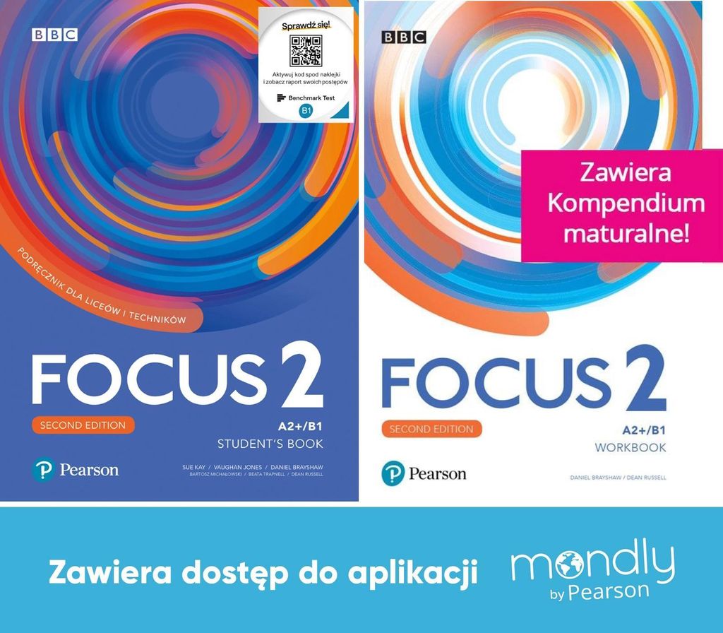 Focus 2 2ed SB + WB + dostęp Mondly Productafbeelding 