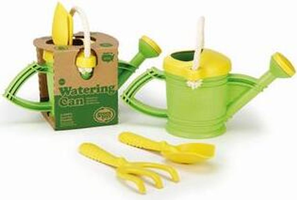 Green Toys Gießkanne Spielzeug - umweltfreundliches Gartenspielzeug grün