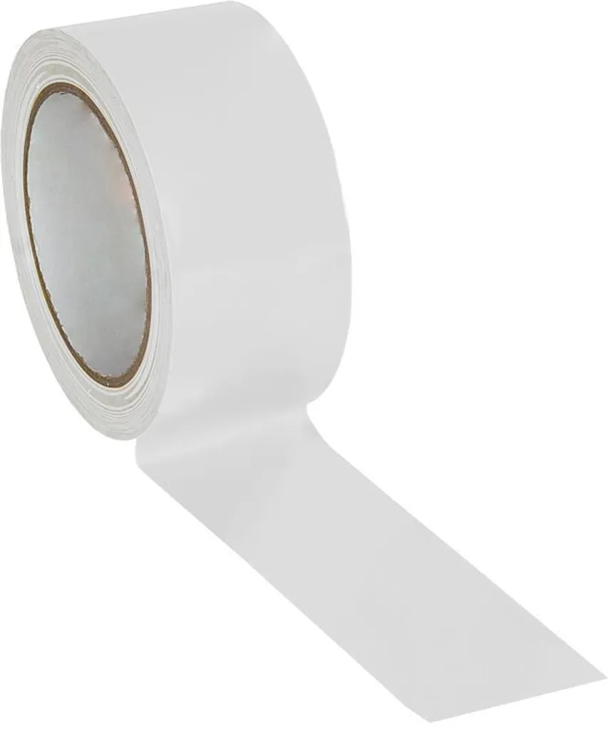 Marquage au sol blanc pour entrepôt 50 mm x 33 m extrêmement solide