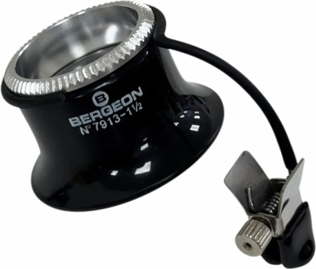 Loupe d'Horloger à Clipser Bergeon 7913-1 pour Porteurs de Lunettes 5