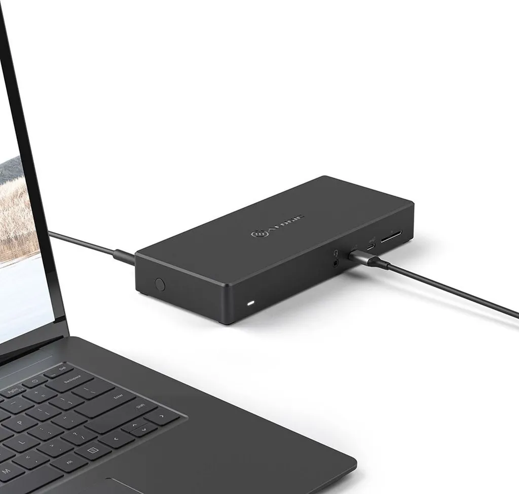 Alogic Docking Station USB-C Triple Affichage Noir - Station Universelle