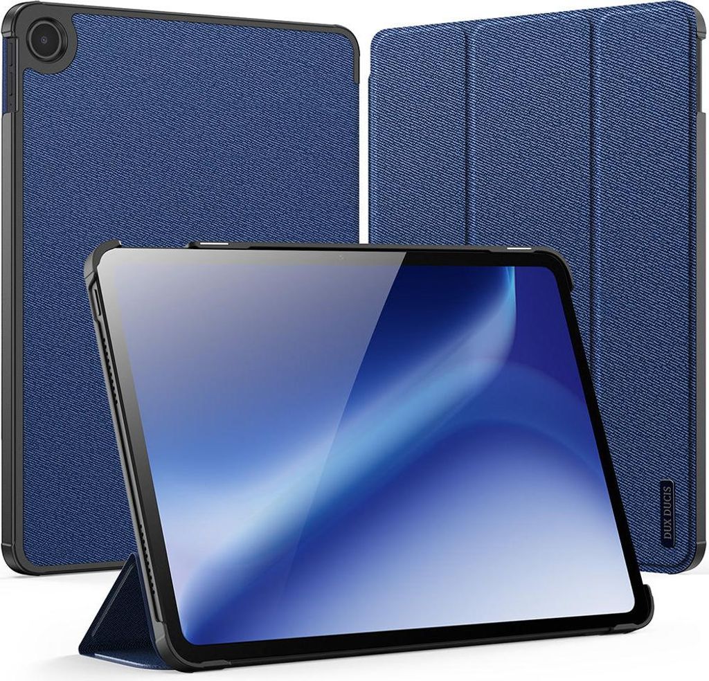 Schutzhülle mit Klappe für OnePlus Pad Go 2, Dux Ducis Domo, Dunkelblau