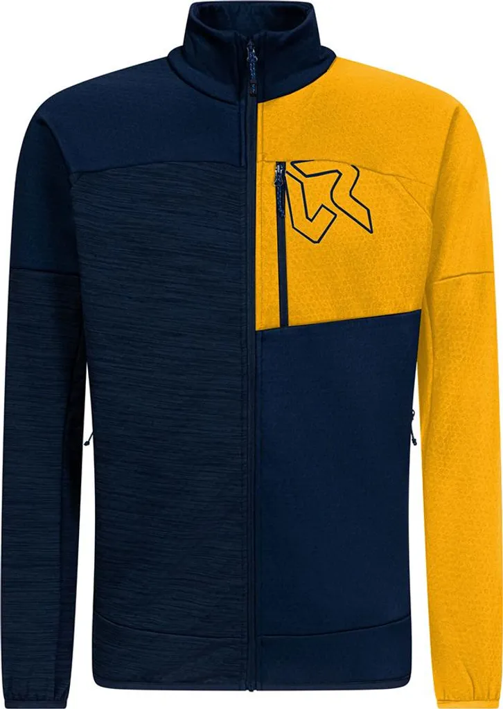 Polaire Homme Anti-Froid Kobra Rock Experience L Bleu avec Full Zip