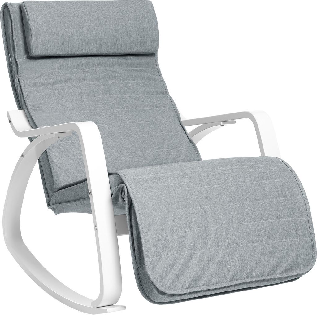 SONGMICS Relaxsessel Relaxstuhl, ußstütze verstellbar, bis Produktbild 3