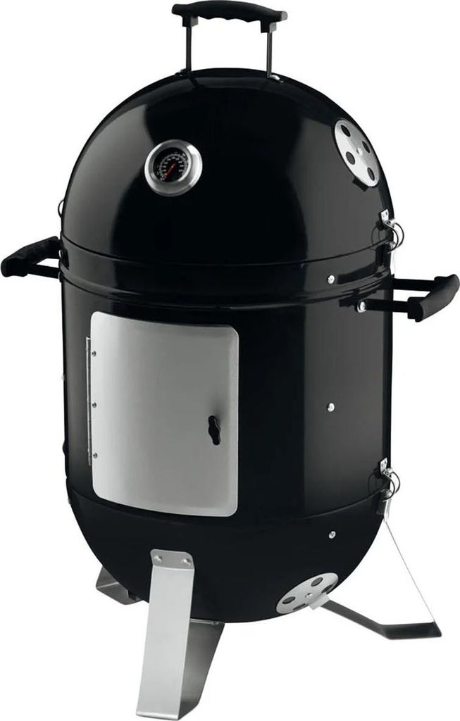 GRILLMEISTER Räucherofen Ø 40 cm 0 - 530°C BBQ Grill Ofen Produktbild 