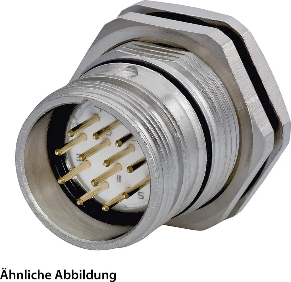 Connettore M23 HUMMEL 7 Poli Maschio | Kit Contatti e Controdado
