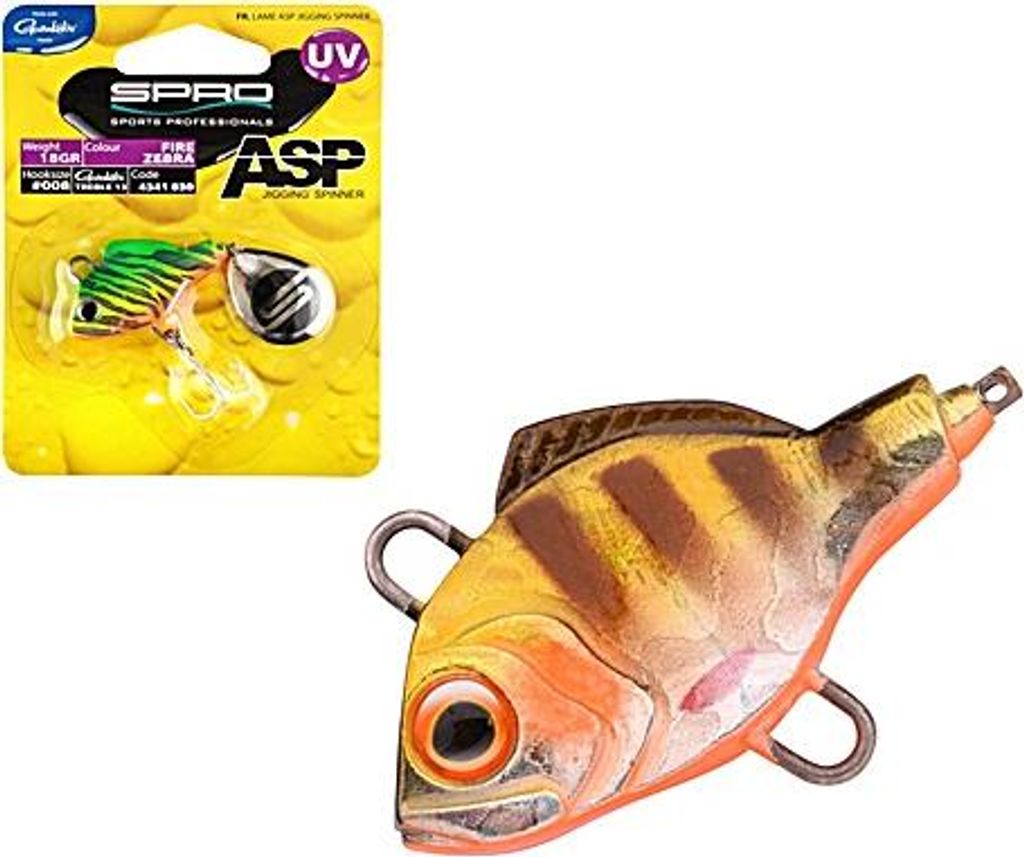 Spro ASP Jigging Spinner UV Metal Perch 21g Immagine del prodotto 