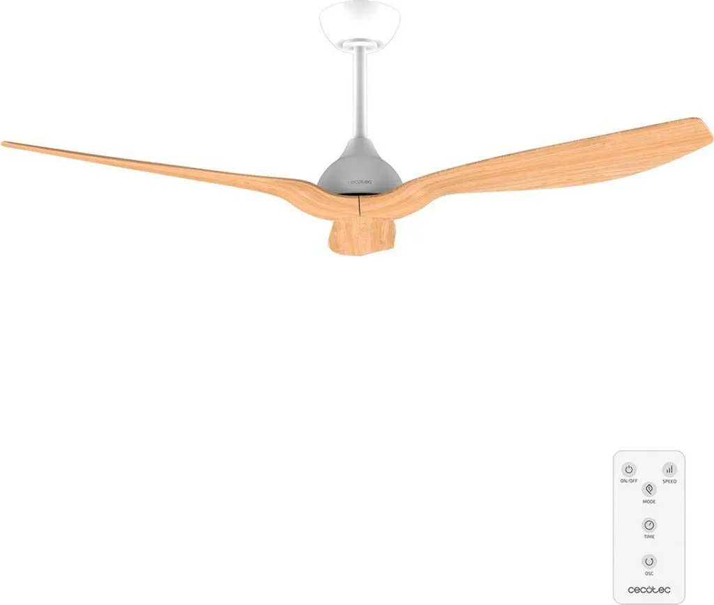 Ventilateur de plafond Moteur CC 35W 52 pouces avec télécommande programmable - 7