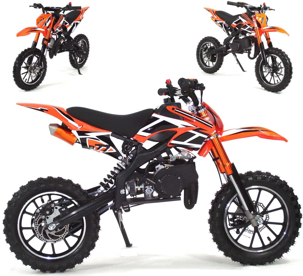Pocketbike Dirtbike Pocket Cross Bike Crossbike 49ccm Produktbild 