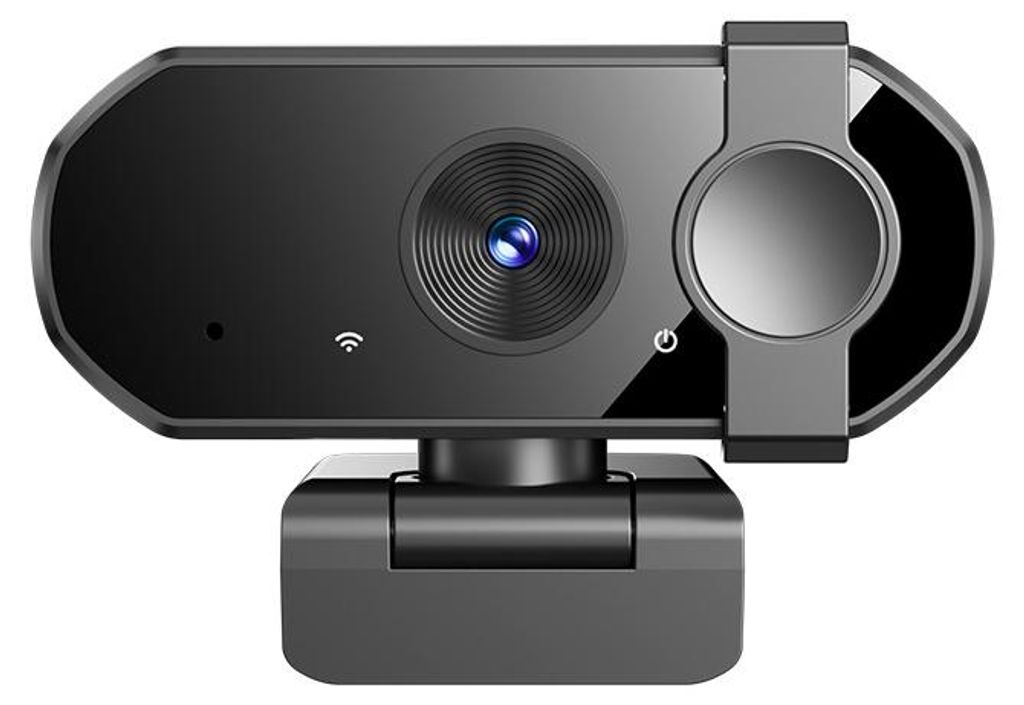 ZELURXX USB Webcam mit Mikrofon, Notebook PC Kamera für Video-Konferenzen, Live-Streaming, Plug&Play, 1,5m Kabel, Windows, 2K
