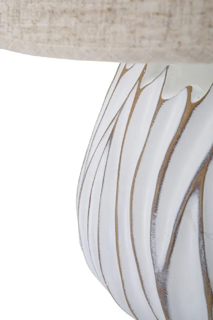 Lampe de Table Honduras E27 Mauro Ferretti : Éclairage Douceur 48 cm