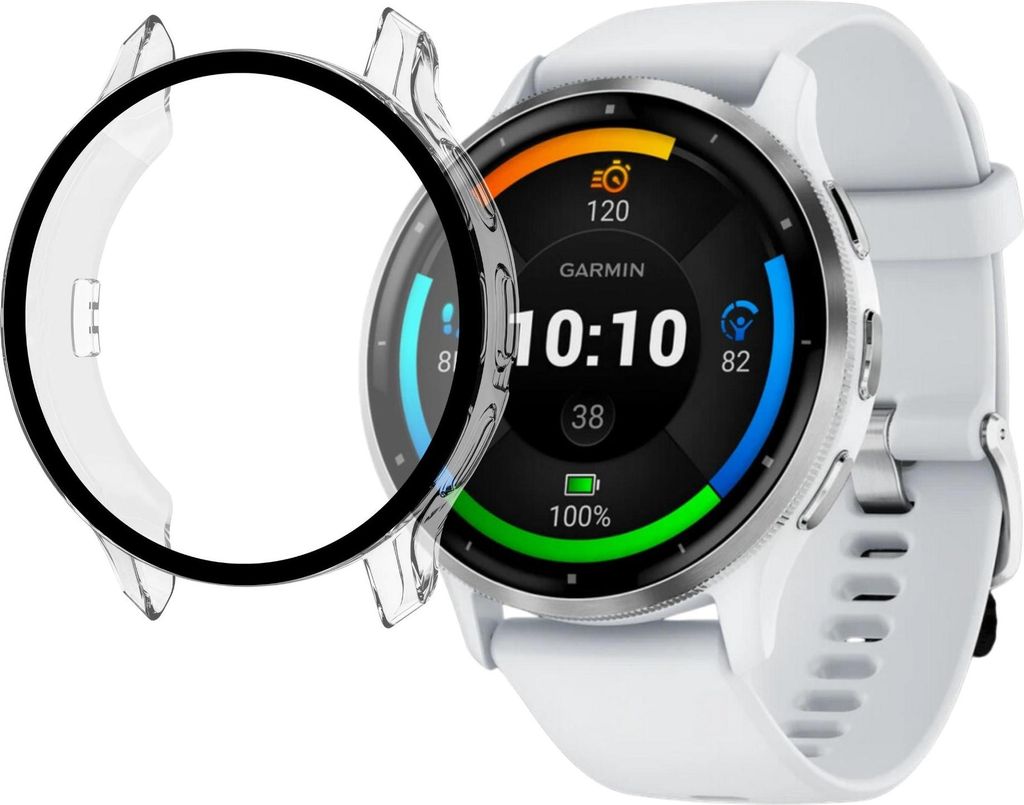 Hülle für Garmin Venu 3 45mm - Transparent Hartschutz Produktbild 