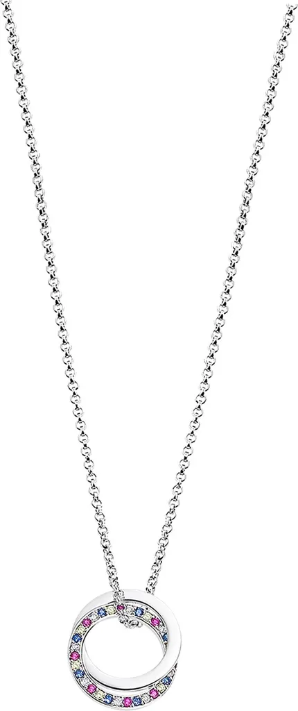 Collier Argent Femme Lotus Silver Anti-Oxydation Bijou Durable IT Girl