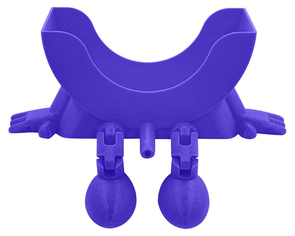 3D-gedruckter Schwammhalter mit Abflussfüßen, multifunktionaler Schwammständer für Bad, Küche und Spüle, Aufbewahrungsregal