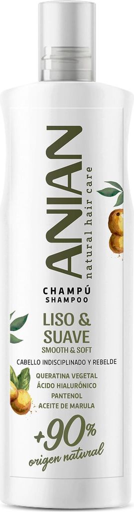 Anian Liso y Suave Champú Queratina Vegetal 400ml