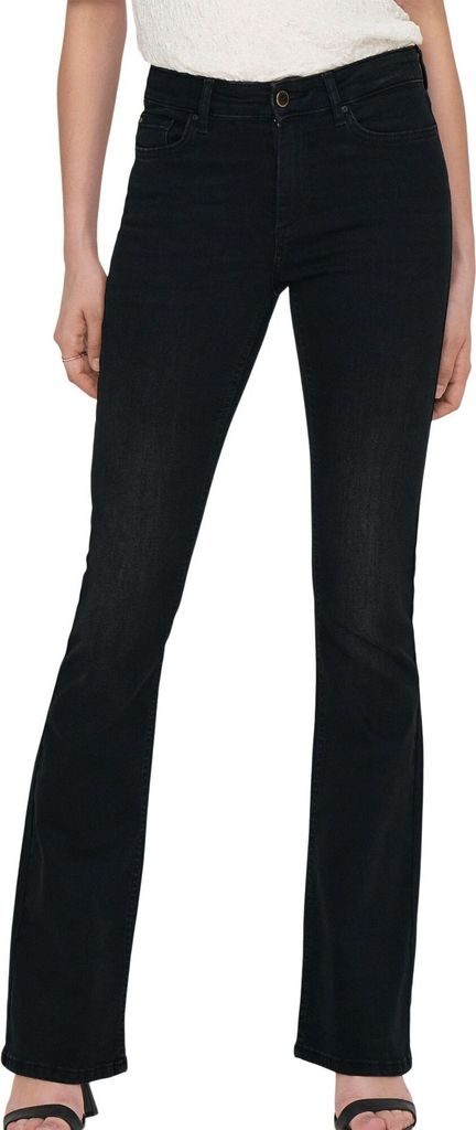 Only Blush Mid Flared Jeans Damen
