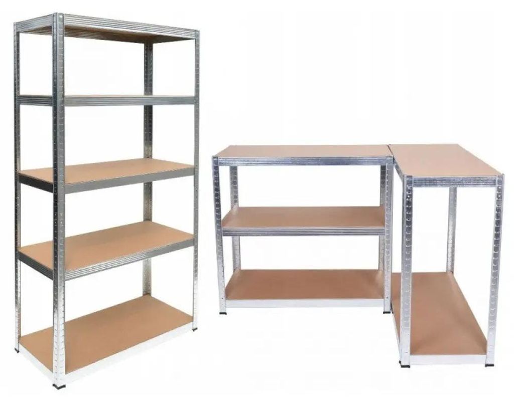 G7030 Metall-Garagenregal, 5 Regalböden, 150 x 30 x 70, Produktbild 