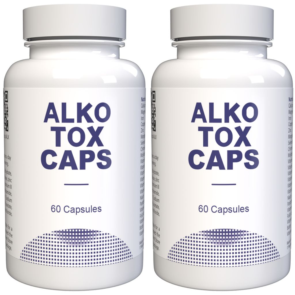 Alkotox - 120 Kapseln (2x60 Kapseln), 2er Pack