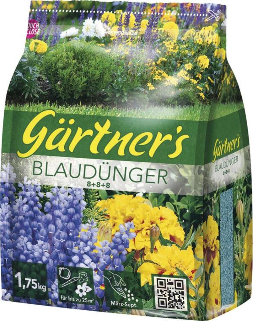 Gärtner´s Blaudünger 8+8+81,75 kg Produktbild 