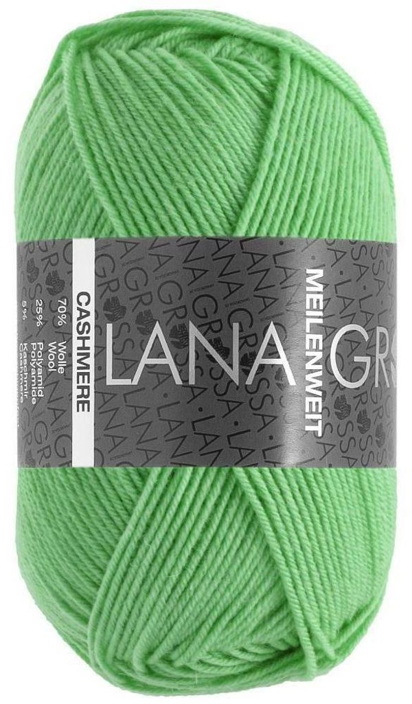 Lana Grossa - Meilenweit 4-fach 50g Cashmere 0064 jade Produktbild 