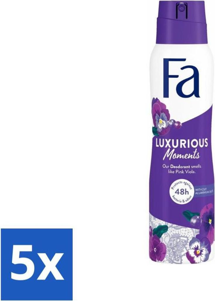 Fa Deodorant Spray Luxurious Viola 150 ml - výhodné balení Obrázek produktu 