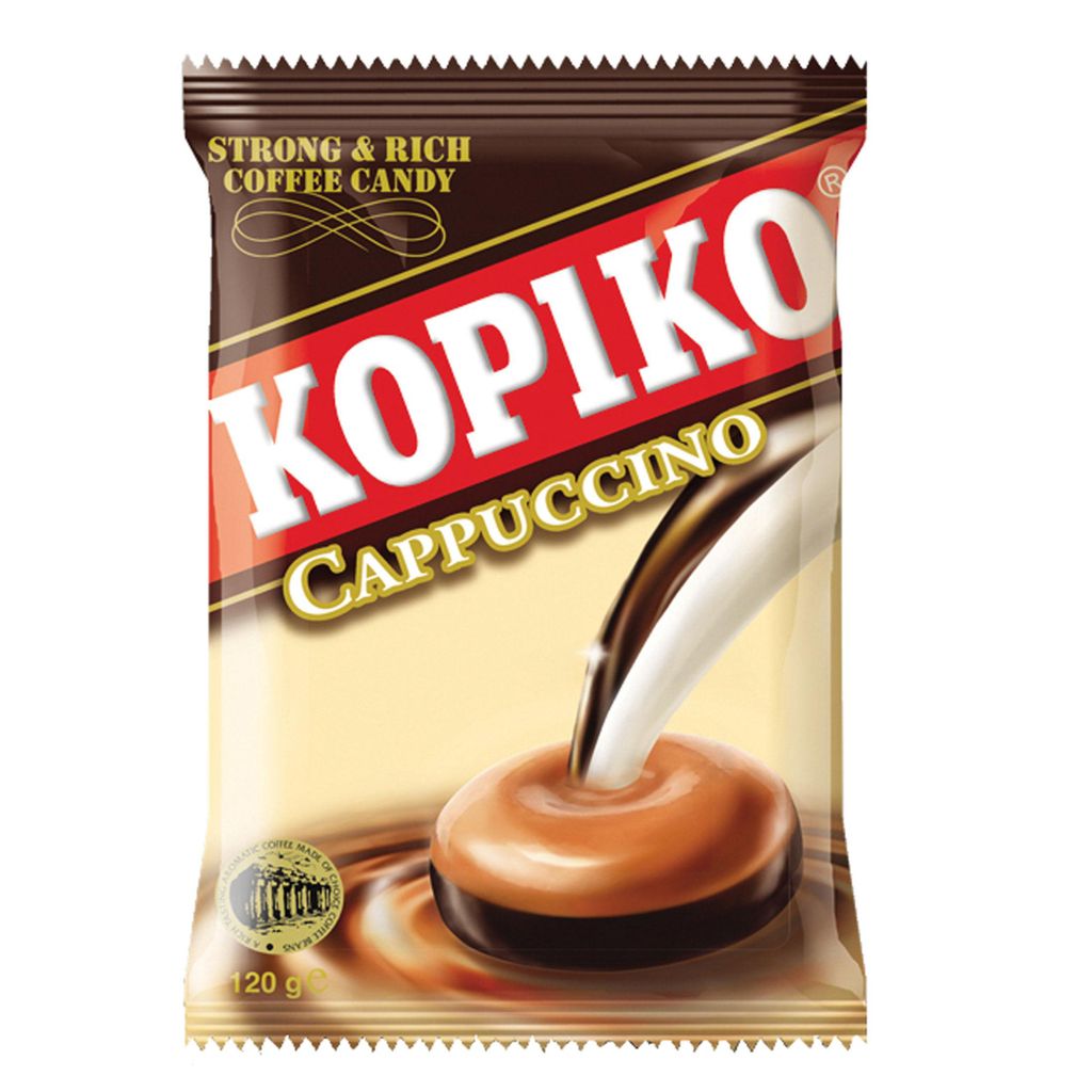 KOPIKO Cappuccino Kaffee Bonbons 120g | Coffee Candy | Produktbild 