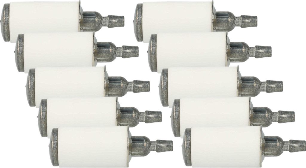vhbw 10x Kraftstofffilter kompatibel mit Husqvarna 128LD, 288, 281, 3120 EPA, 288XP, 3120, 288 EPA, 281XP Gartengeräte z.B. Motorsäge Motorsense