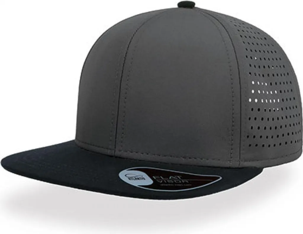 Offerta Cappello Atlantis BANK Grigio e Nero - Taglia Unica Regolabile