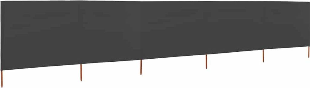vidaXL 5-dielna vetrovka 600 x 160 cm antracitová Obrázok produktu 