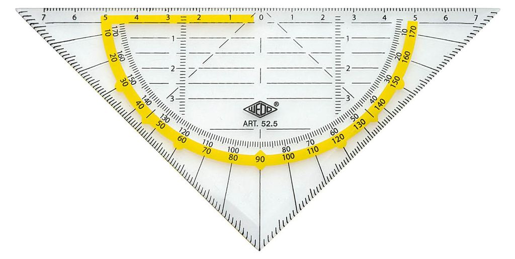 Wedo 52 5, Plastik, Półprzezroczysty, 16 cm, 1 szt. Zdjęcie produktu 