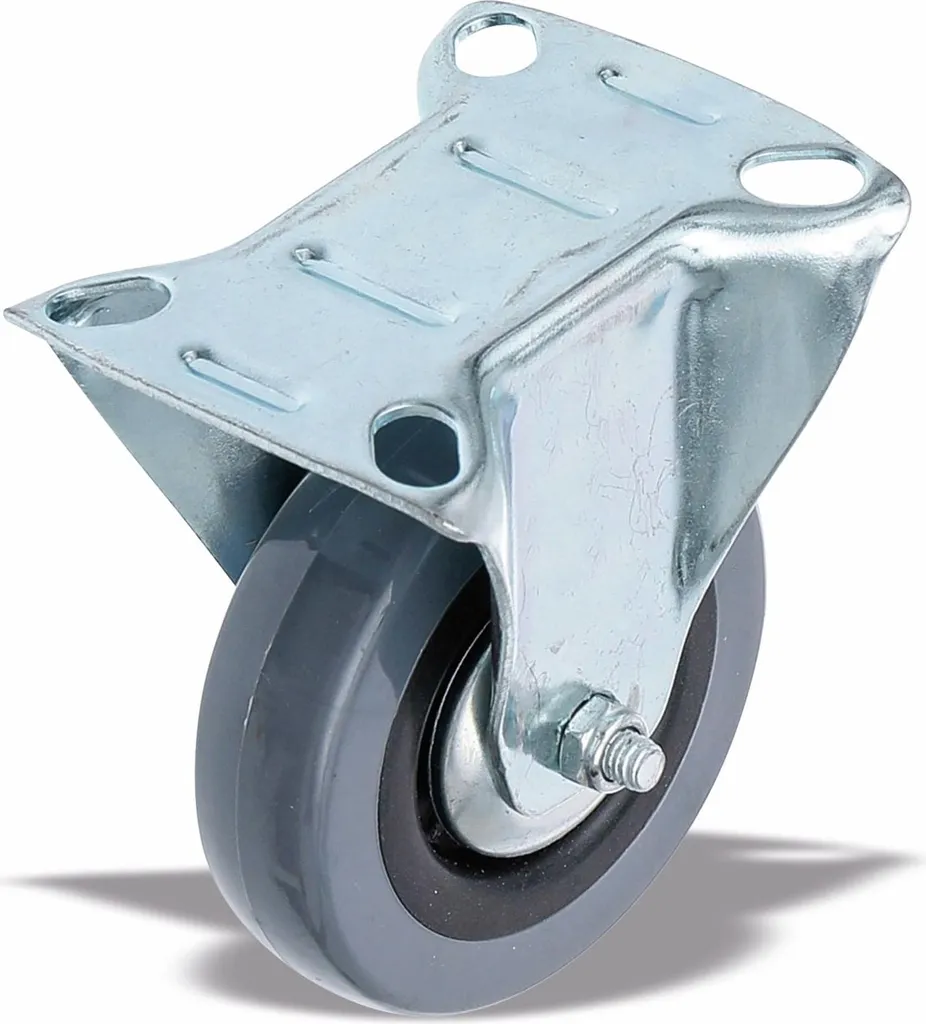 Roulette fixe BGS Technic 81953 à visser de diamètre 75 mm