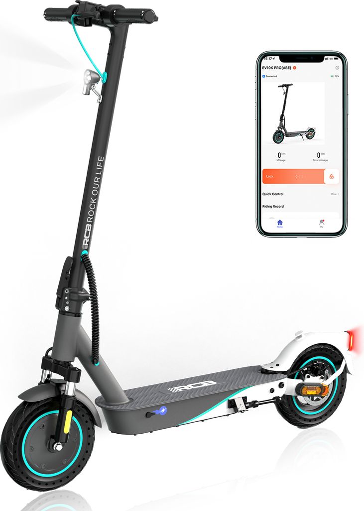 RCB 10 Zoll Elektroscooter E-Scooter mit Straßenzulassung Produktbild 1