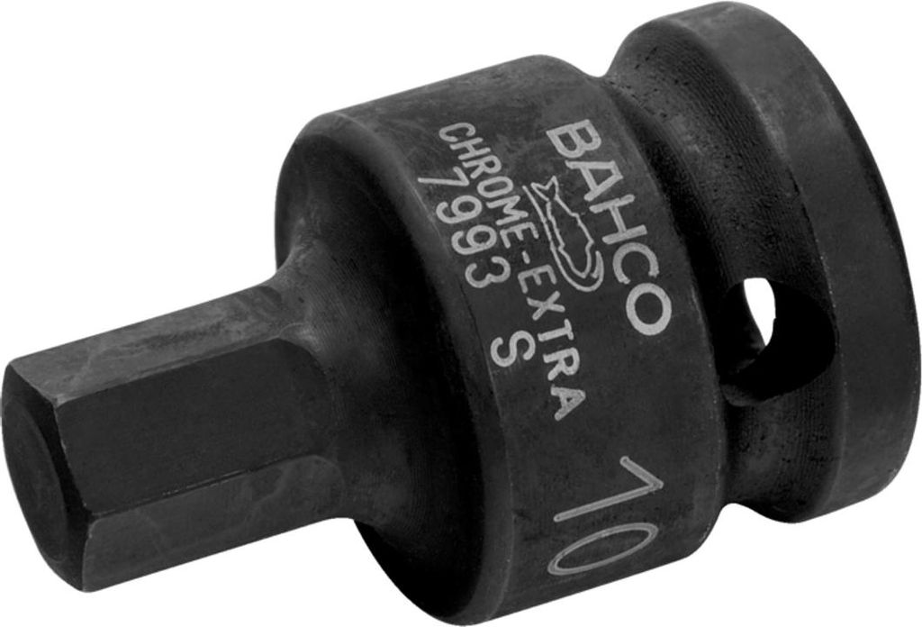 Bahco Maschinenbetätigter Schraubendreher-Einsatz 3/4, Sechskant, SW 17 mm, Art.Nr. 7993S0180