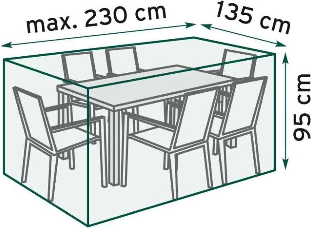 TrendLine Schutzhülle Exclusive 230x135cm für Sitzgruppen