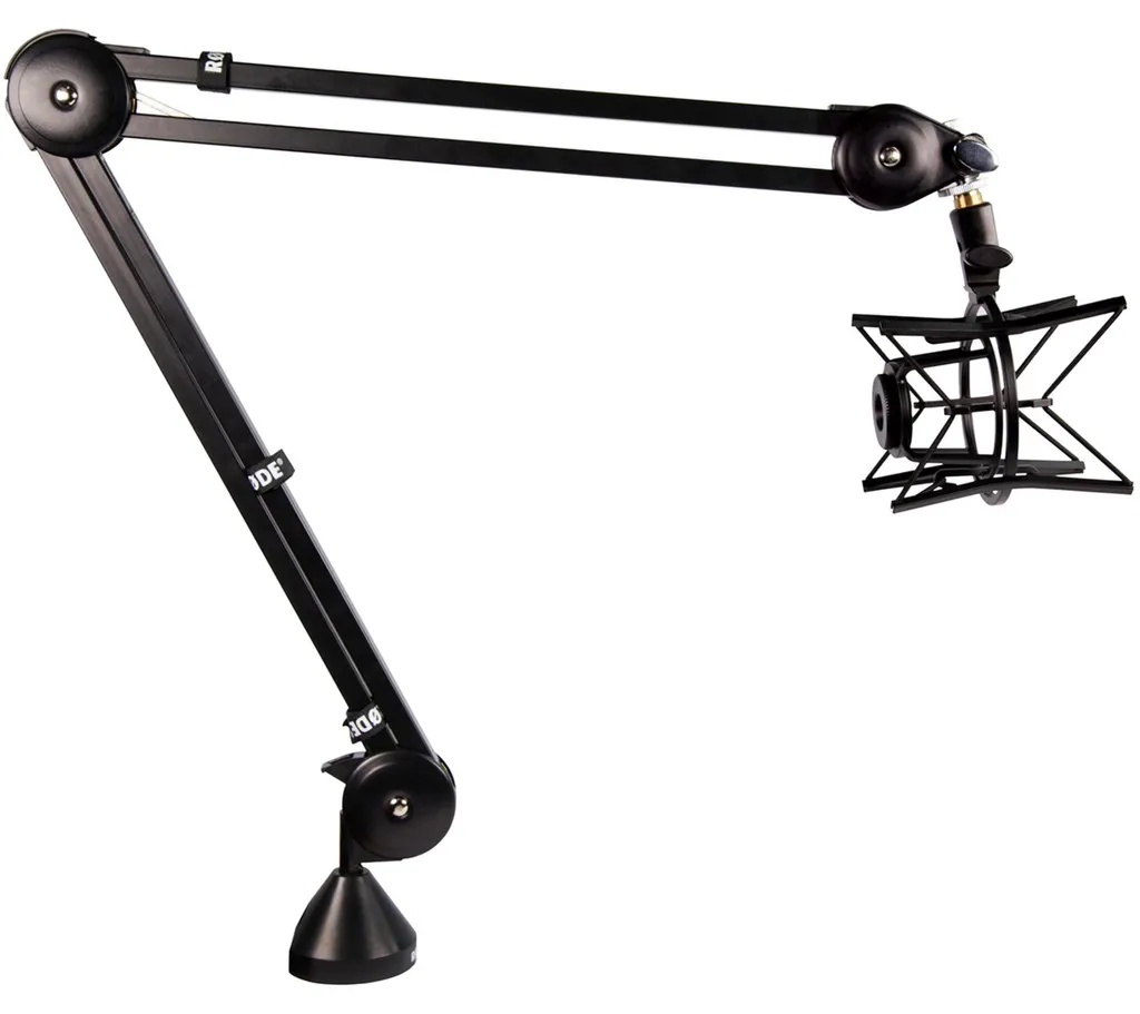 Bras de micro orientable PSA1 noir avec ressorts internes discrets - 6