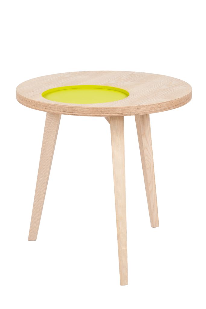 Beistelltisch Addison II Esche / Grün Produktbild 