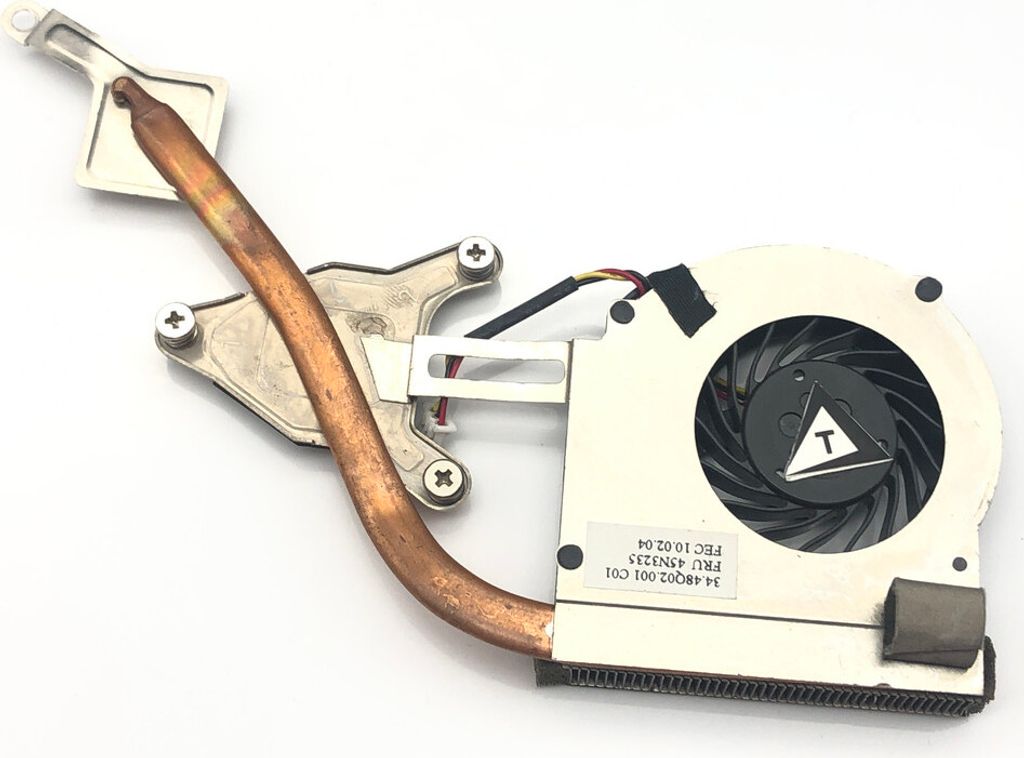 Lüfter Kühler FAN version 2 mit Kühlkörper kompatibel für Lenovo ThinkPad X200s (7469)