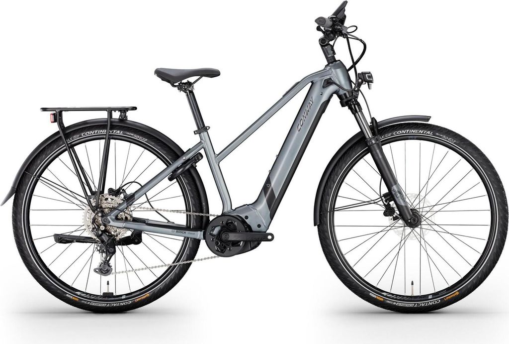 CONWAY Cairon T 3.0 750 SE Elektro-Trekkingrad - Trapezrahmen in Shadowgrey M...