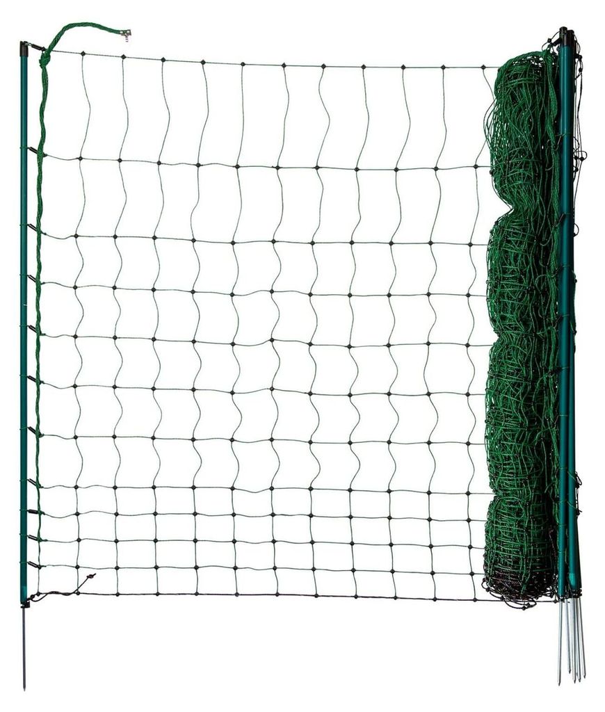 horizont Geflügelnetz ranger security | 105 cm hoch | 25 m lang | Einzelspitze | ohne Stromleiter Ihre erste Wahl für sicheren Schutz und Flexi...
